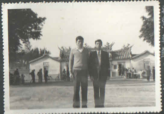 1966年1月23日農曆春節時之池和宮﹙明新科技大學李淑媛老師提供﹚